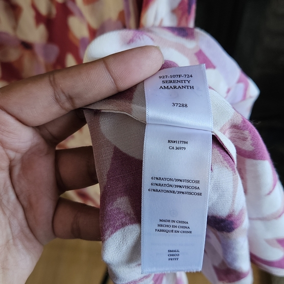 Rails Serenity Dress In Amaranth - Picture 8 of 9